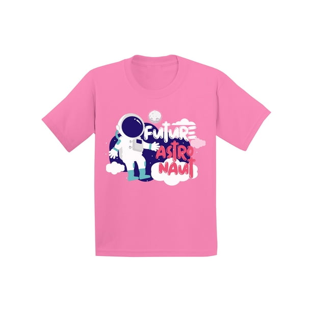 Kids BOYS GIRLS Personalised Space Pug Cute Funny T Shirt Great Gift Idea!